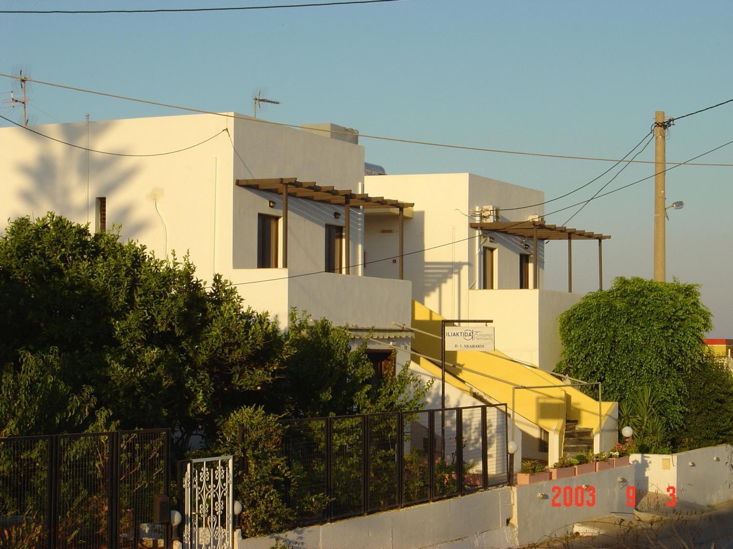 Iliaktida Apartments Rapanianá Екстериор снимка